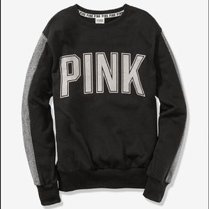 VS PINK bling campus crew